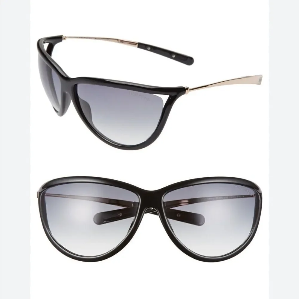 TOM FORD TF770 Tammy Cat Eye Sunglasses, Tom Ford Case & Original Box $445